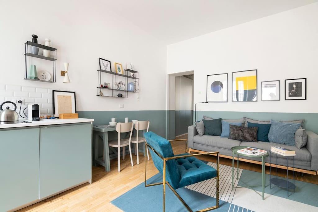 New Elegant Flat 3 Min From Central Station. Milano Ngoại thất bức ảnh